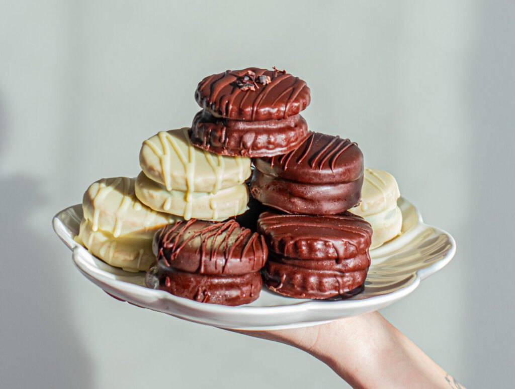 alfajor vegano y gluten free