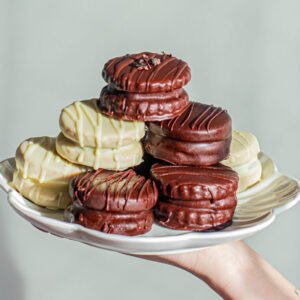 alfajor vegano y gluten free